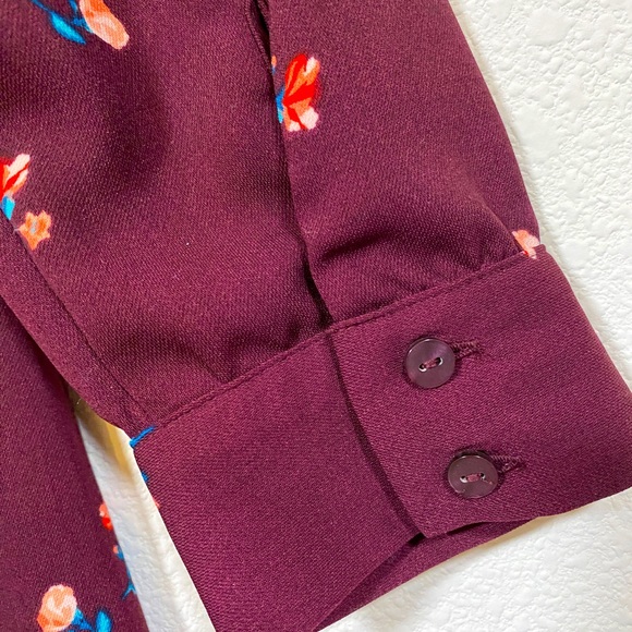 NWT Burgundy Dress - Picture 3 of 5